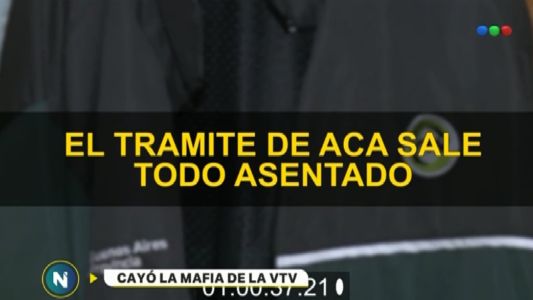 Cayó "la banda de las VTV" que vendía autorizaciones truchas