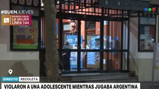 Violaron a una adolescente mientras jugaba Argentina