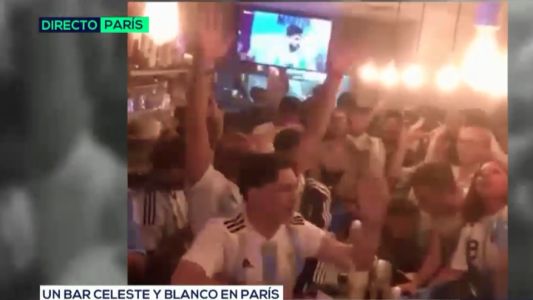 Los argentinos que alientan de visitantes en Francia