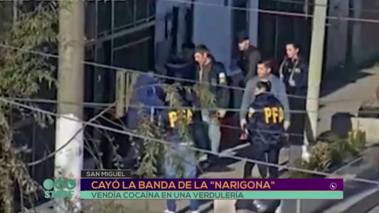 Cayó la banda de "la narigona" en San Miguel
