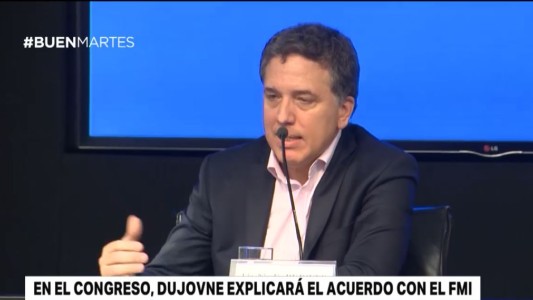 Dujovne explicará el acuerdo con el FMI en el Congreso