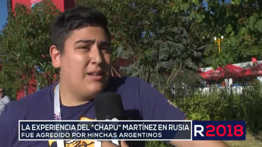 El mal momento del Chapu Martínez: "Si me agarraban, me hacían boleta"