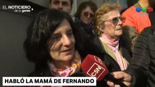 La madre de Fernando Pastorizzo habló por primera vez: "Recién ahora empiezo el duelo”"