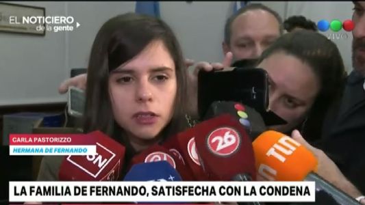 Habló la hermana de Fernando Pastorizzo: "Me gustaría que Nahir reflexione sobre lo que hizo"