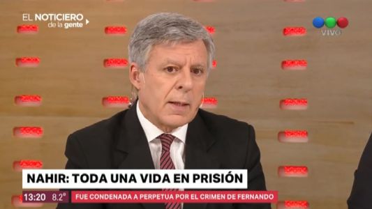 Dr. López Rosetti: "Nahir pasará en la cárcel toda su vida fértil"