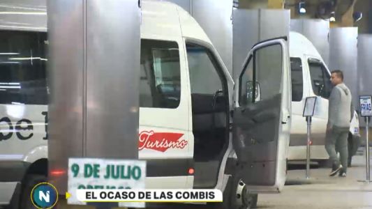 El ocaso de las combis: fuerte descenso de los usuarios