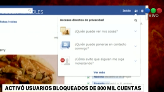Error masivo en Facebook: activó usuarios bloqueados de 800 mil cuentas