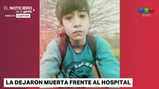 Abandonaron el cuerpo de una adolescente de 16 años en un hospital de Campana