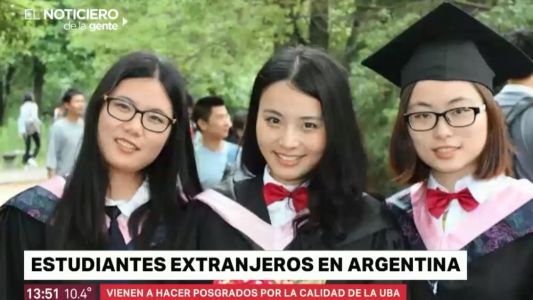 Los extranjeros que vienen a estudiar a Argentina