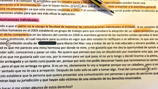 Una declaración de amor oculta en un resumen de la facultad enamora a todos en las redes sociales