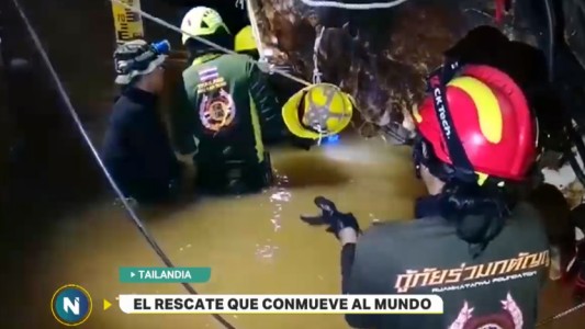 Tailandia: el rescate que conmueve al mundo, en imágenes