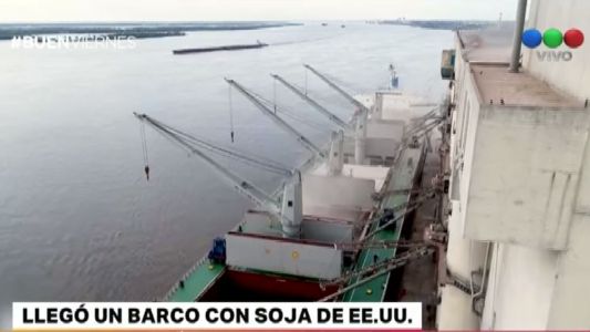 La Argentina importa soja
