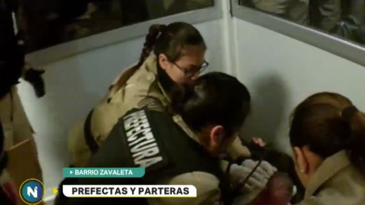 Cuatro prefectas ayudaron a mujer a dar a luz en el barrio de Zavaleta