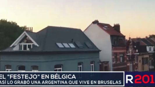 Se lo toman con calma: el "festejo" de Bélgica