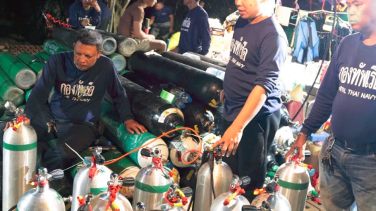 El emotivo mensaje del equipo rescatista a los chicos atrapados en Tailandia