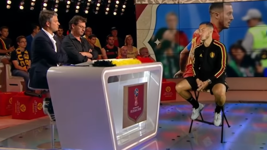 El capitán de Bélgica apareció en una entrevista en forma de holograma y sorprendió al mundo entero