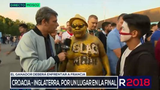 Entrevista al hincha de Camerún