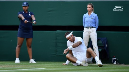 Del Potro no pudo con la solidez de Nadal en Wimbledon