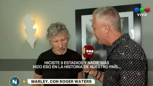 Marley tuvo un mano a mano de lujo con Roger Waters
