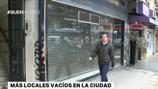 Creció la cantidad de locales desocupados en la Ciudad de Buenos Aires