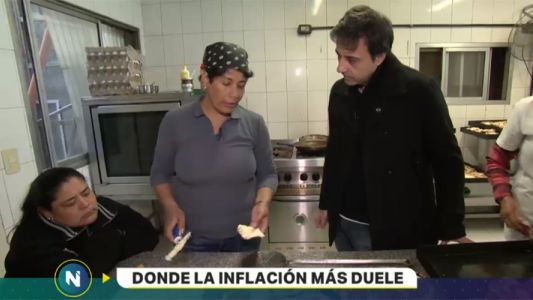 La inflación que más duele: en el comedor "Los Bajitos" las cuentas no cierran