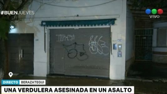 Berazategui: asesinaron a una comerciante frente a su hija