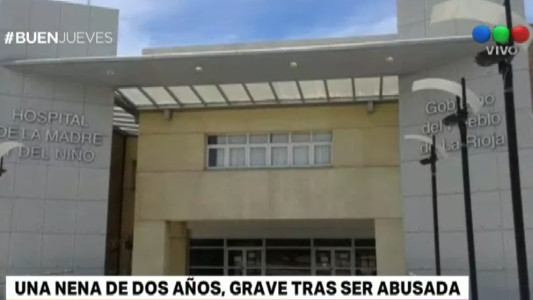 La Rioja: una nena de dos años, grave tras ser abusada