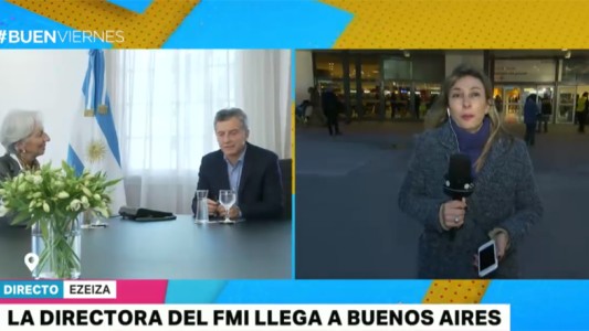 Llega Christine Lagarde y se reunirá con Mauricio Macri en Olivos
