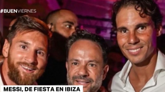 Messi, de fiesta en Ibiza: salida romántica con Antonela y encuentro con Nadal en un boliche