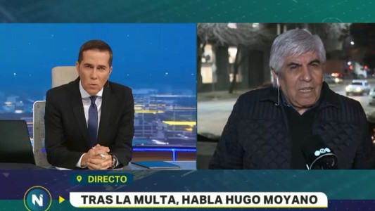 Tras la multa a Camioneros, habla Hugo Moyano