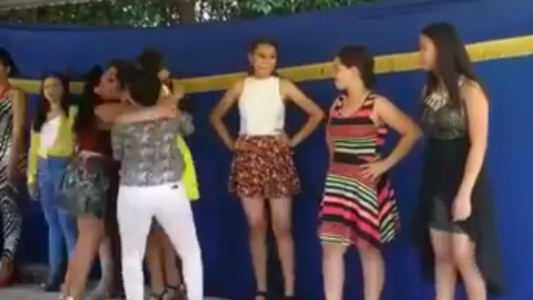 Viral: dramático final en un concurso de belleza tras el anuncio de la ganadora