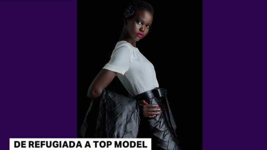 De refugiada a top model