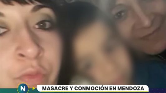 Conmoción en Mendoza: asesinaron a puñaladas a una mujer, su hija y un nene de 4 años
