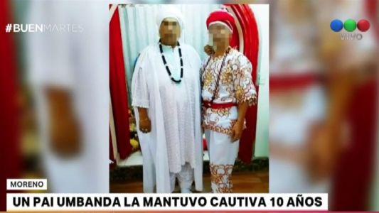 Detuvieron a un pai umbanda que mantuvo cautiva a una mujer durante 10 años