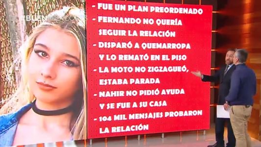 La Justicia determinó que los argumentos de Nahir Galarza son inverosímiles