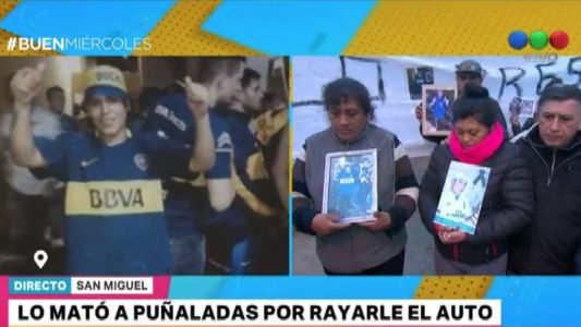 Lo mató a puñaladas por rayarle el auto