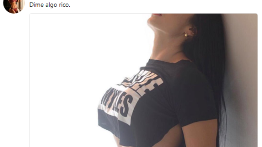 Una modelo subió una foto sexy, pidió que le digan "algo rico" y éstas fueron las ingeniosas respuestas