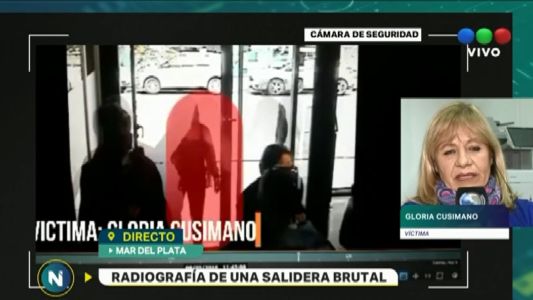 Detuvieron al acusado de "marcar" a Gloria, la mujer asaltada a la salida de un banco