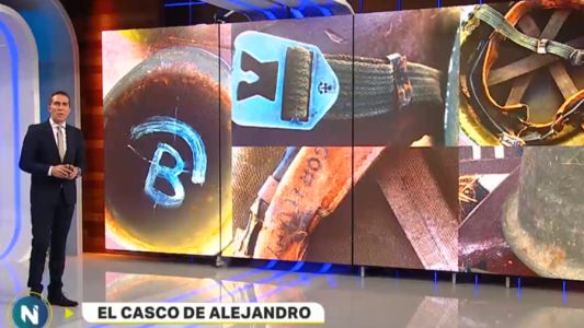 Un inglés le devolverá su casco a un veterano de Malvinas