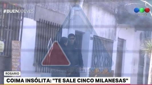 Detuvieron a un policía que pidió "5.000 milanesas" de coima