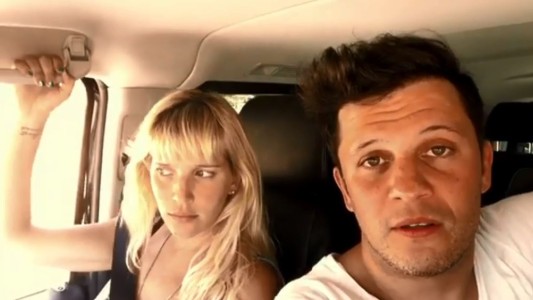 El desopilante video de Luisana Lopilato yendo a la clínica para dar a luz a su hija con su hermano