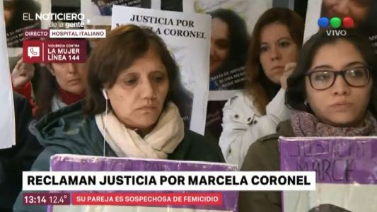 Familiares y amigos de Marcela Coronel, la enfermera asesinada, piden justicia