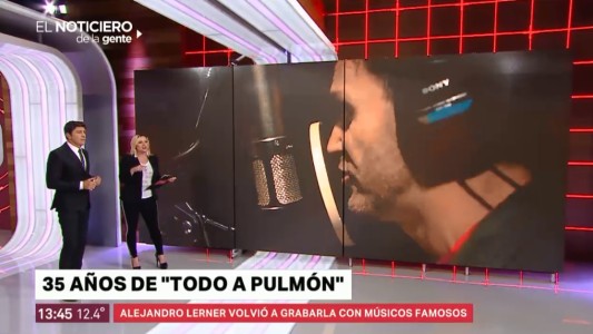 La nueva versión de "Todo a Pulmón" con Lali, Axel y Abel Pintos para festejar sus 35 años