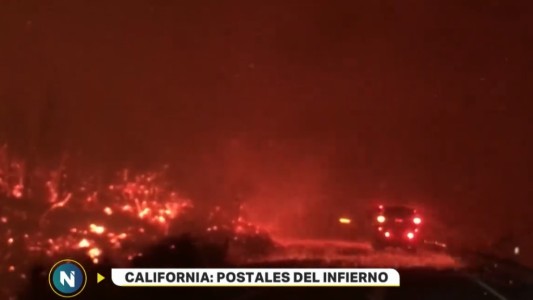 Murió uno de los bomberos que combaten los incendios forestales en California