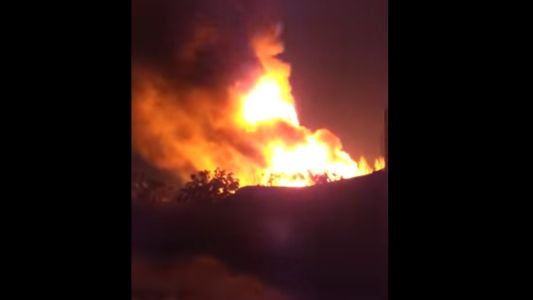 Video: así fue la impactante explosión en una planta de gas de Tucumán
