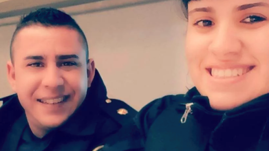 Habló el esposo de la policía baleada: "Me dijo que se estaba muriendo"
