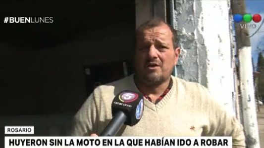 Luchó y desarmó a los ladrones
