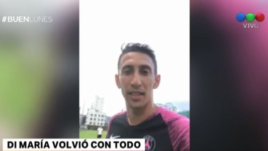 Di María se suma a la gira de PSG