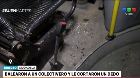 Balearon a un colectivero en Ciudadela: paro por tiempo indeterminado en la línea 84