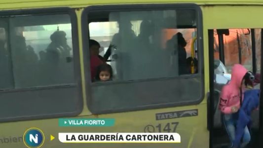 Una guardería de cartoneros en Villa Fiorito mantiene a los niños lejos del trabajo infantil